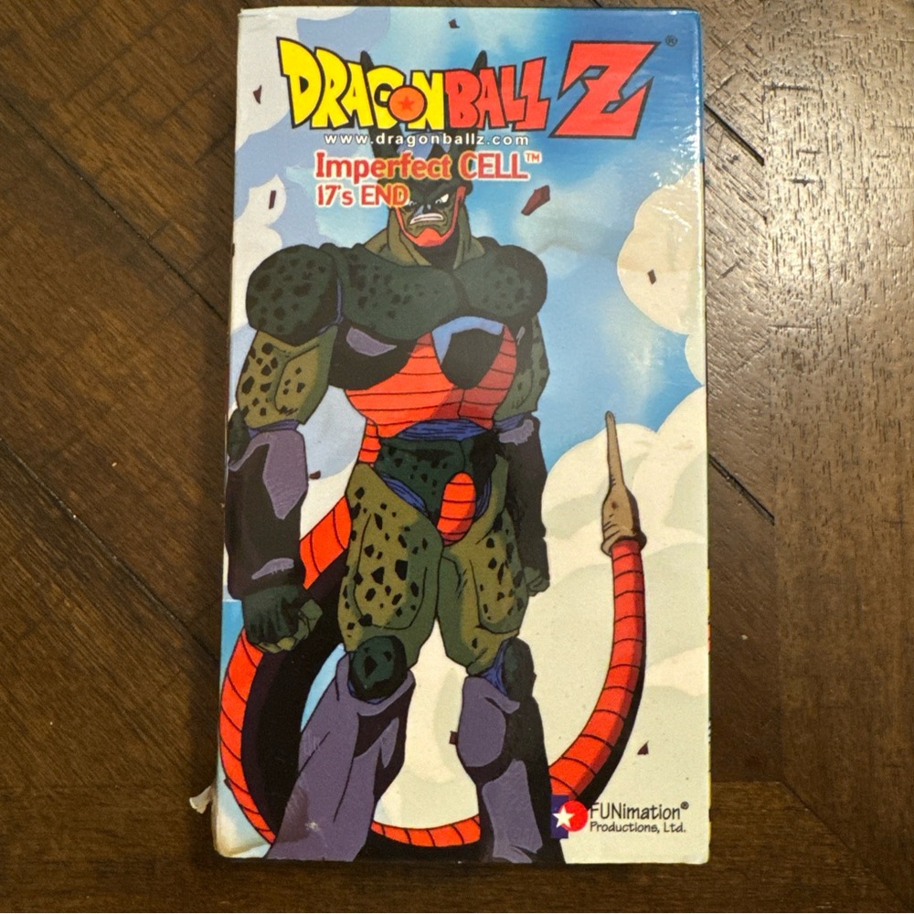 Dragon Ball Z VHS 3.8 Imperfect Cell Encounter Video Tape Madman Anime‎